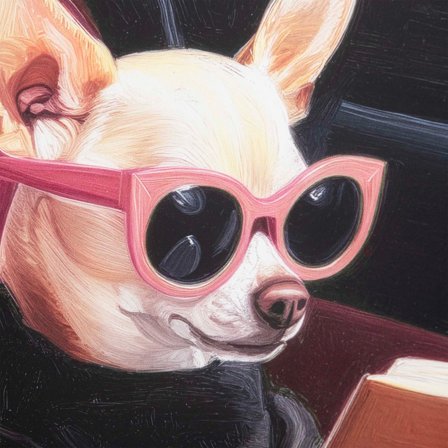 MODERNPIK Obraz plakat w ramce piesek Chihuahua 30x40 cm
