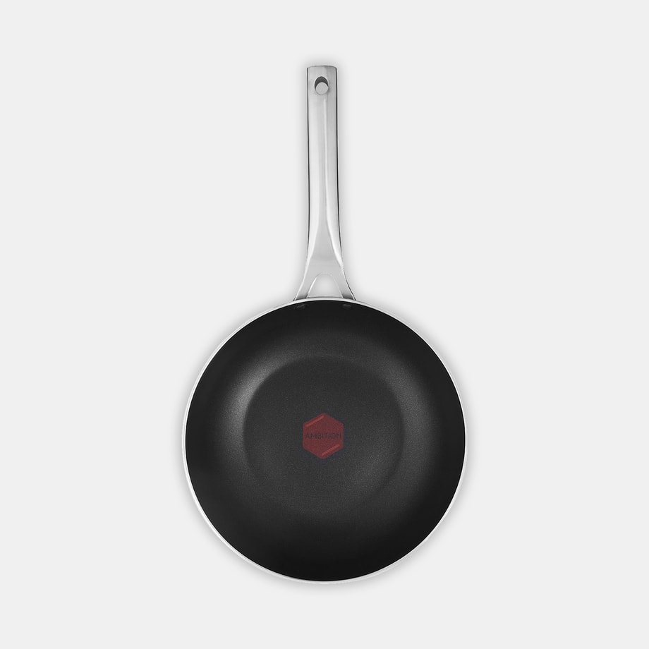 QUEST Wok ze wskaźnikiem nagrzania HEAT CONTROL 28 cm
