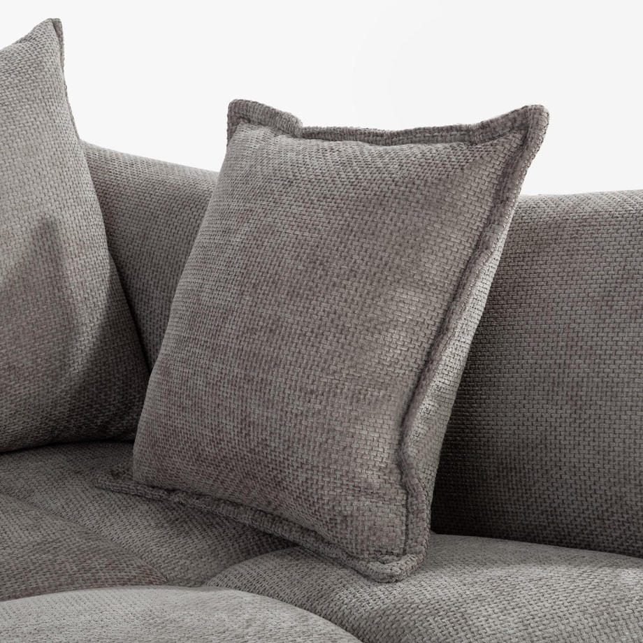 Sofa tapicerowana taupe LAURA