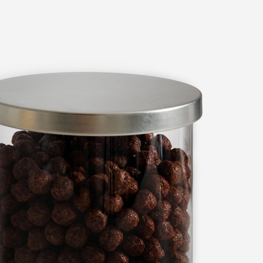 Pojemnik szklany z metalową pokrywką 1250 ml