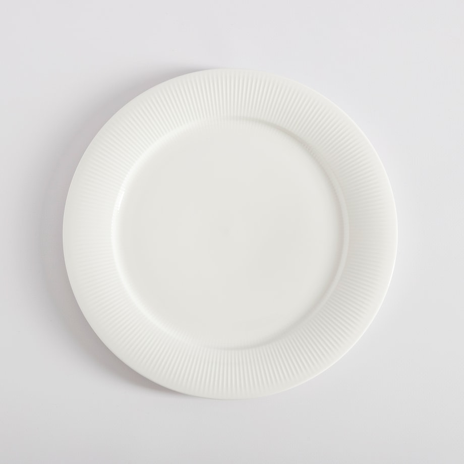 Talerz obiadowy porcelanowy biały śr. 28 cm RAPHAEL 