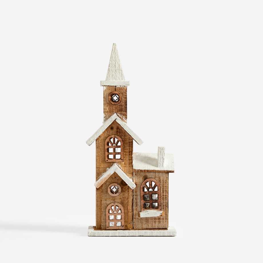 Dekoracja świąteczna DOMEK LED 41 cm