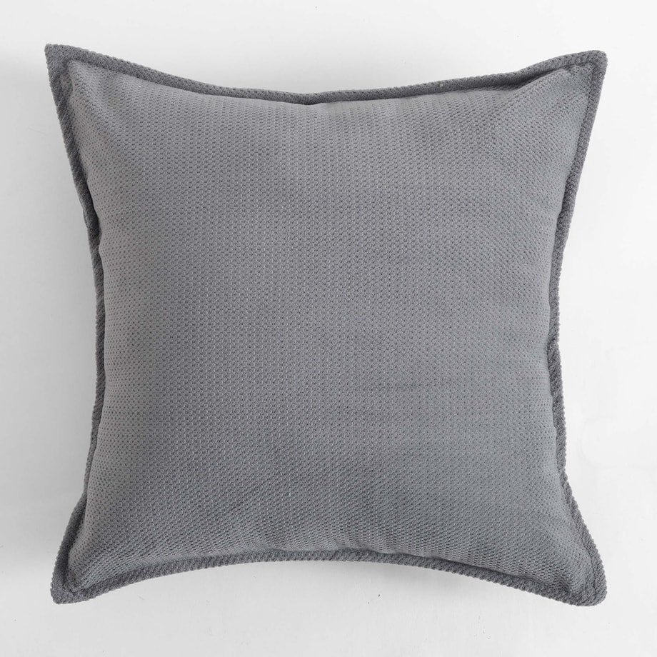 Poszewka ciemnoszara TIMEO 45x45 cm