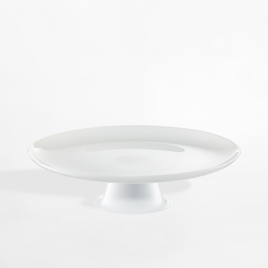 Patera na nodze LILY biała 32 cm