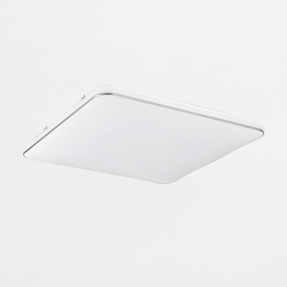 Plafon kwadratowy LED 50W chrom OMAR 53 cm