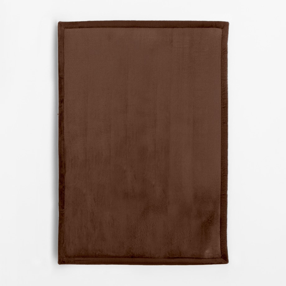 Dywan do salonu PUFFY SOFT, brązowy, 140x200 cm