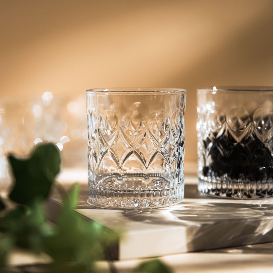 Komplet 6 szklanek niskich SAVERIA 300 ml