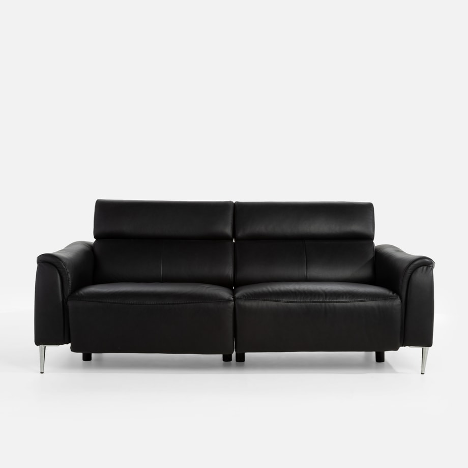 Sofa z funkcją relaks skórzana MILANO
