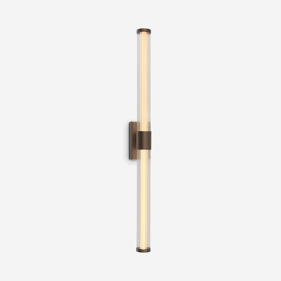 Kinkiet LED IP44 12W srebrny 63 cm EDDIE