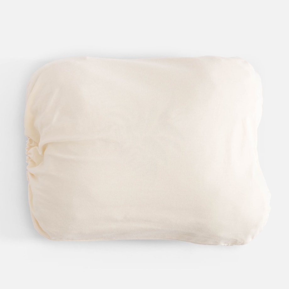 Poszewka na poduszkę profilowaną ecru MOTYL 42x42 cm