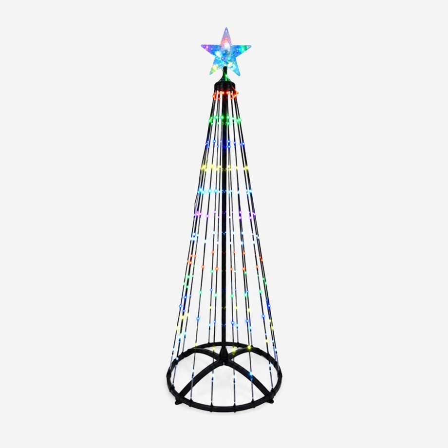 Podświetlana choinka LED RGB 156 diod MAGIC LAMPS