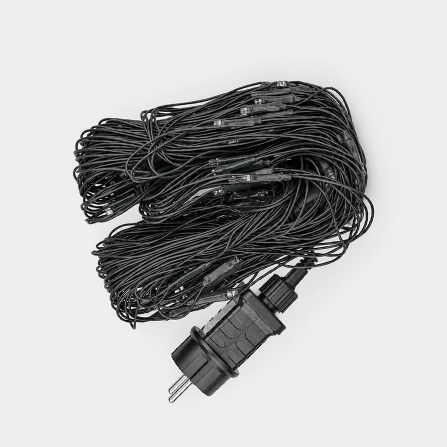 Magiczna siatka LED 160 diod 2x2 m barwa biała ciepła MAGIC LIGHTS