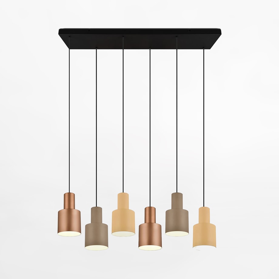 Lampa wisząca wielobarwna AGUDO 6