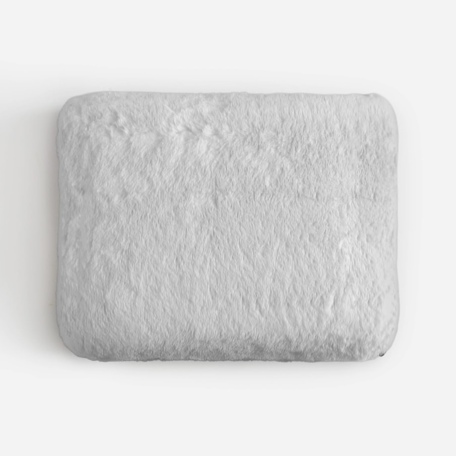 Poduszka dekoracyjna memory szara 42x30 cm CUSHY 