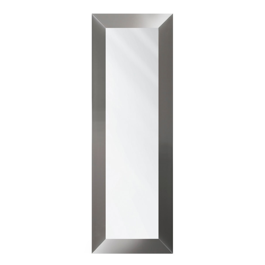Lustro 40x130 cm w srebrnej ramie MILANO