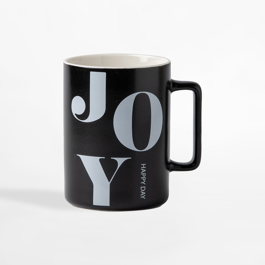 Kubek czarny JOY 400 ml
