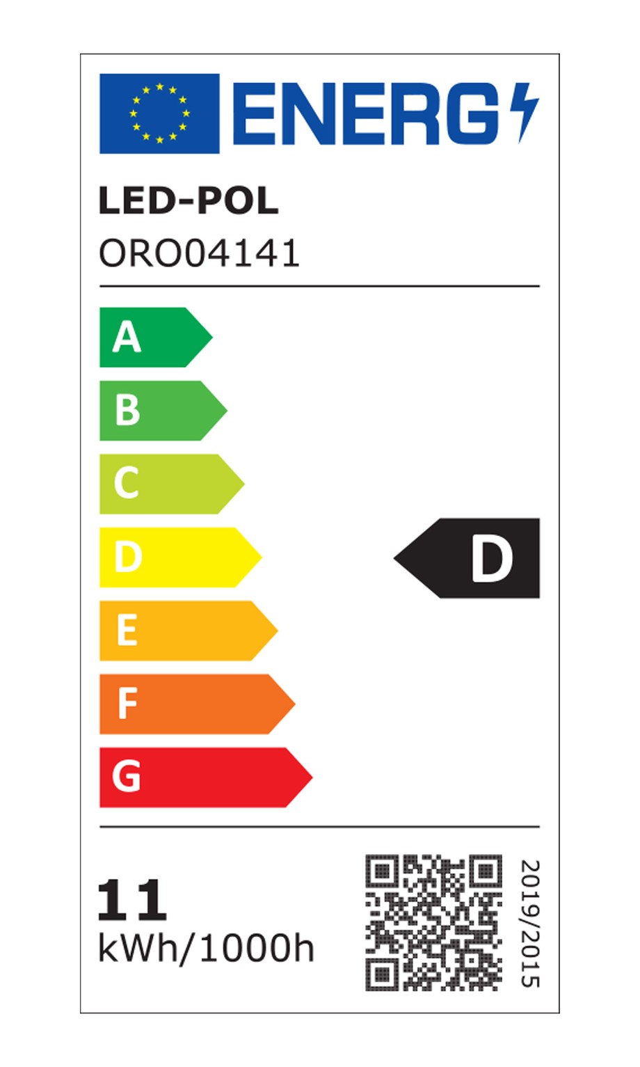 Żarówka LED E27 10,5W ORO-E27-A60-FL-CLARO-10,5W-DW barwa neutralna