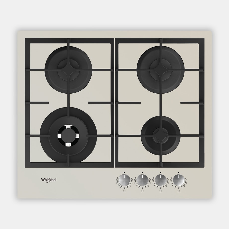 WHIRLPOOL AKTL629S płyta gazowa beżowa