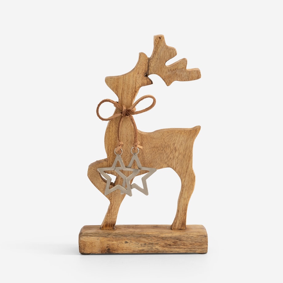 Figurka świąteczna RENIFER, 26 cm