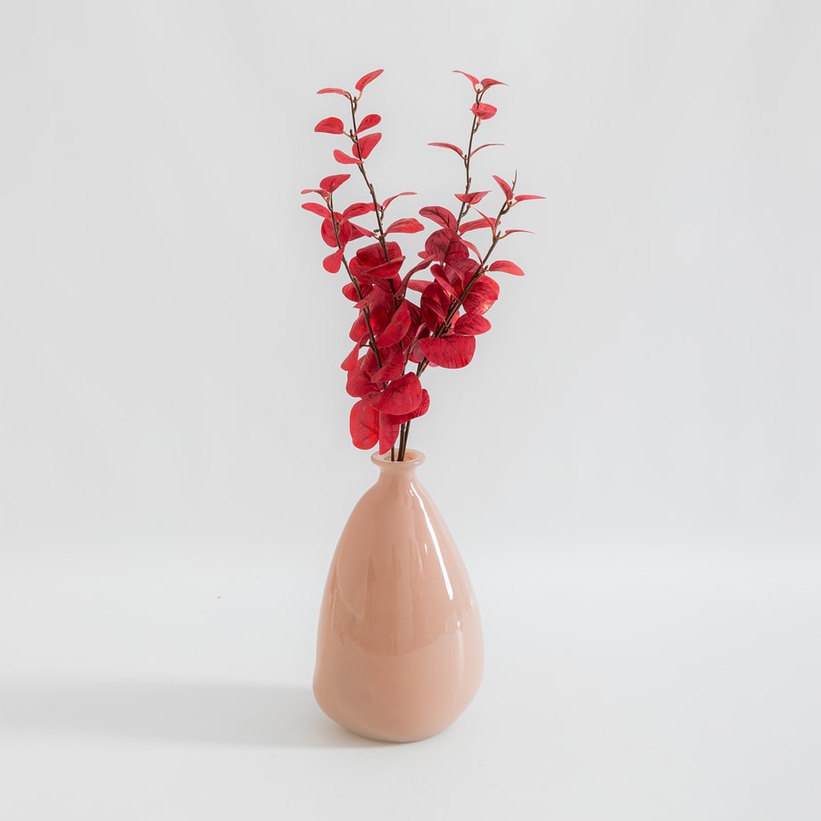 Sztuczny kwiat ciemnoczerwony 74 cm