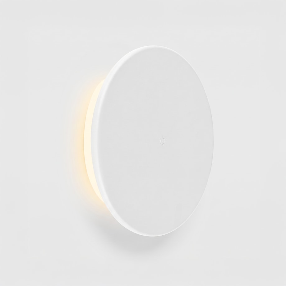 Kinkiet LED okrągły biały MELUNA fi 25 cm