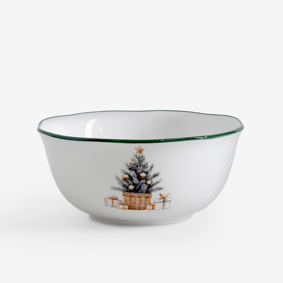 Miska porcelanowa z choinką 420 ml CHRISTMAS TREE 