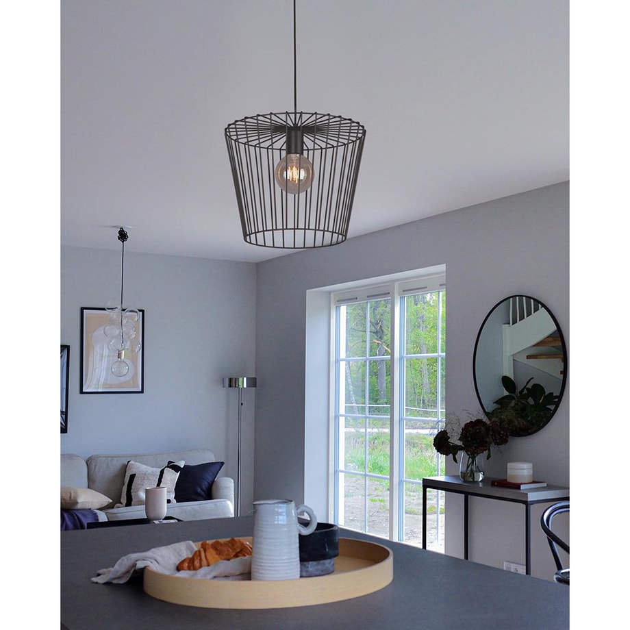 Lampa wisząca czarna SOUL BLACK