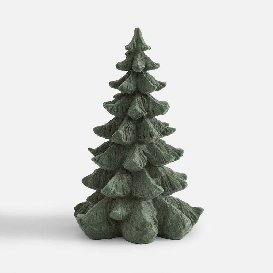 Dekoracja świąteczna choinka, 21 cm, MIX