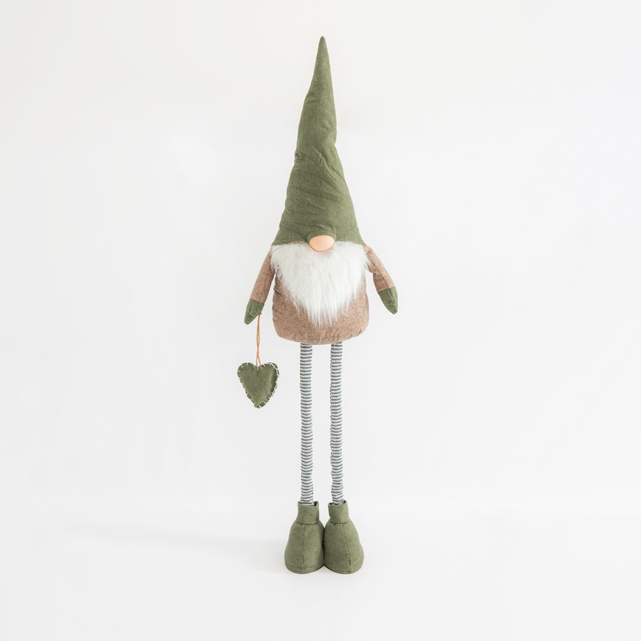 Figurka dekoracyjna SKRZAT, zielono-beżowy, 80-130 cm