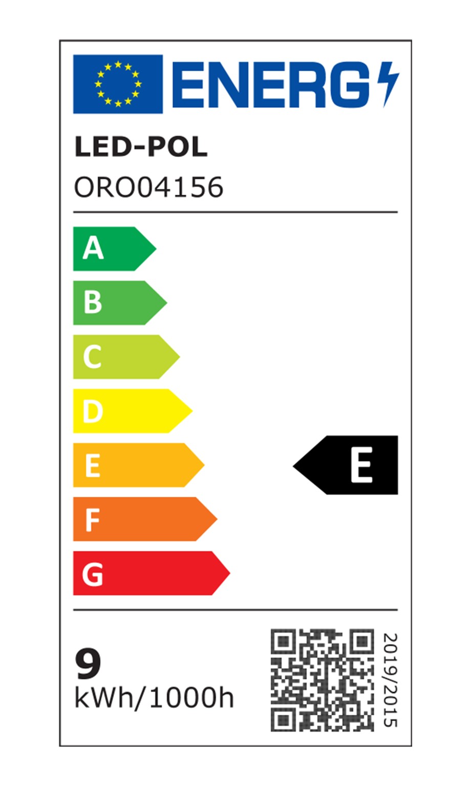 Żarówka LED E27 8,5W barwa ciepła ORO-ATOS-E27-A60-8,5W-WW