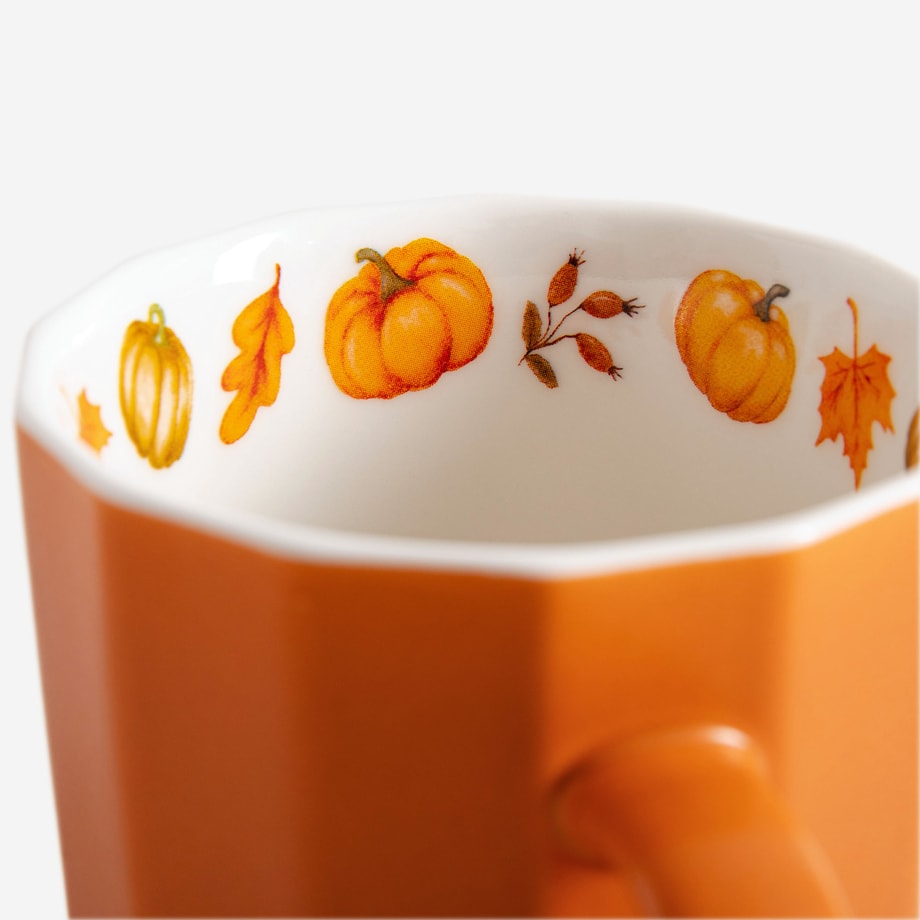 Kubek jesienny pomarańczowy 430 ml