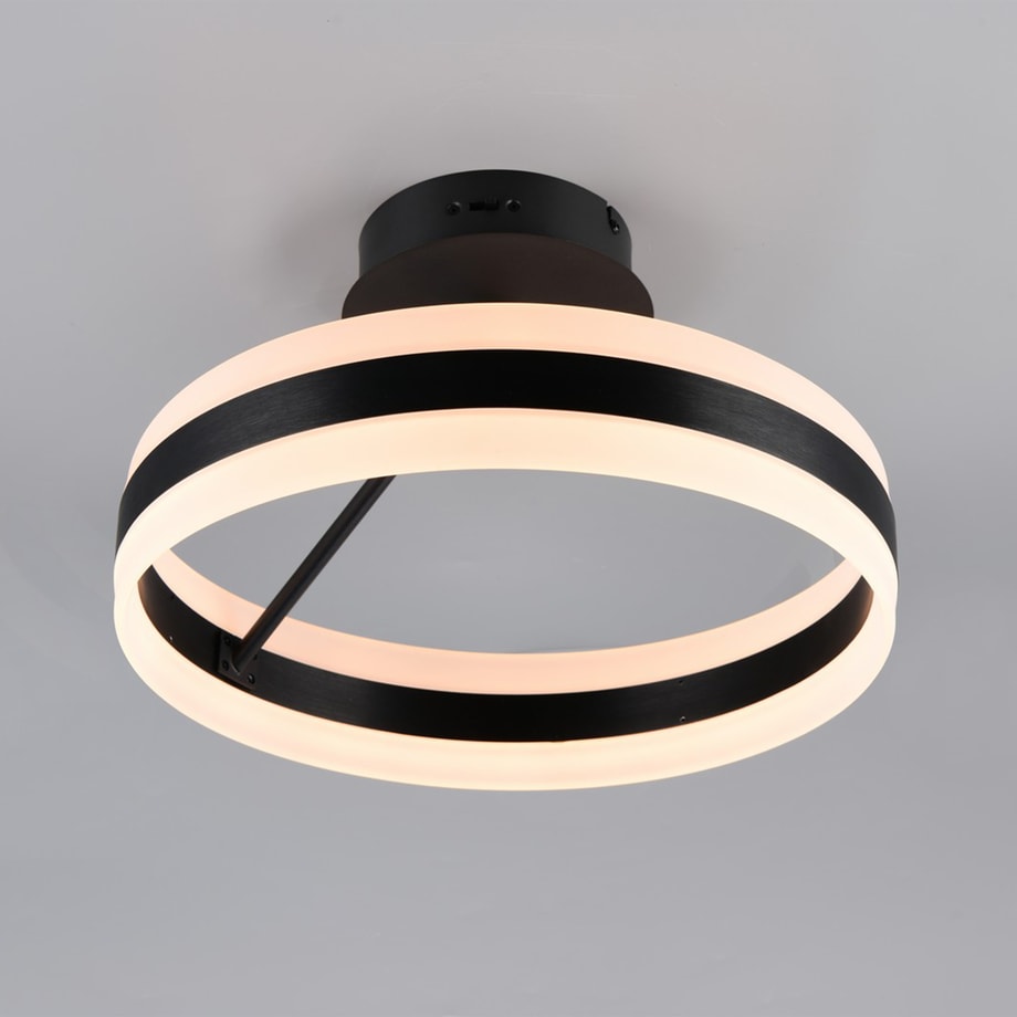Lampa sufitowa LED czarna DIOS
