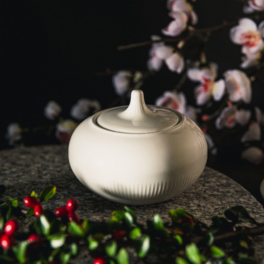 Cukiernica porcelanowa biała 250 ml RAPHAEL 