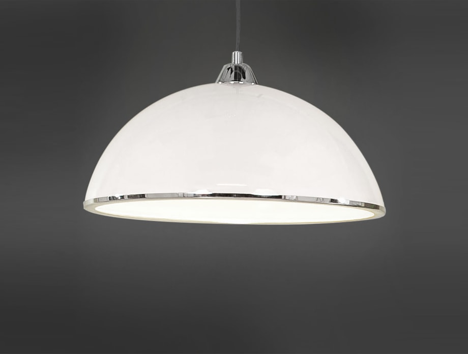 Lampa wisząca 4869 biała