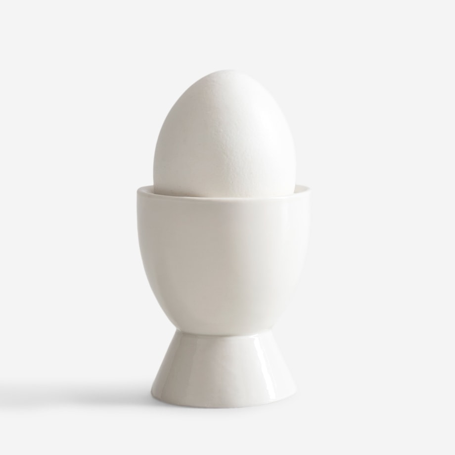 Kieliszek na jajko porcelanowy, wys. 6 cm