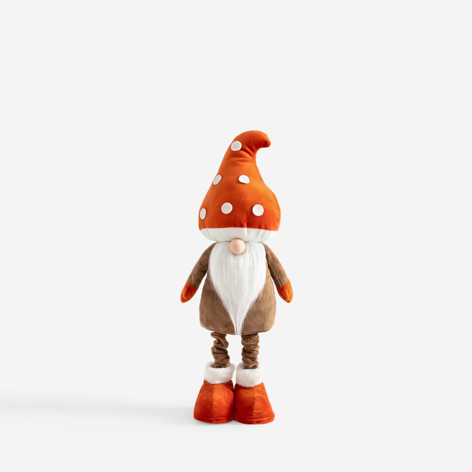 Figurka SKRZAT jesienny grzybek pomarańczowy 55-82 cm