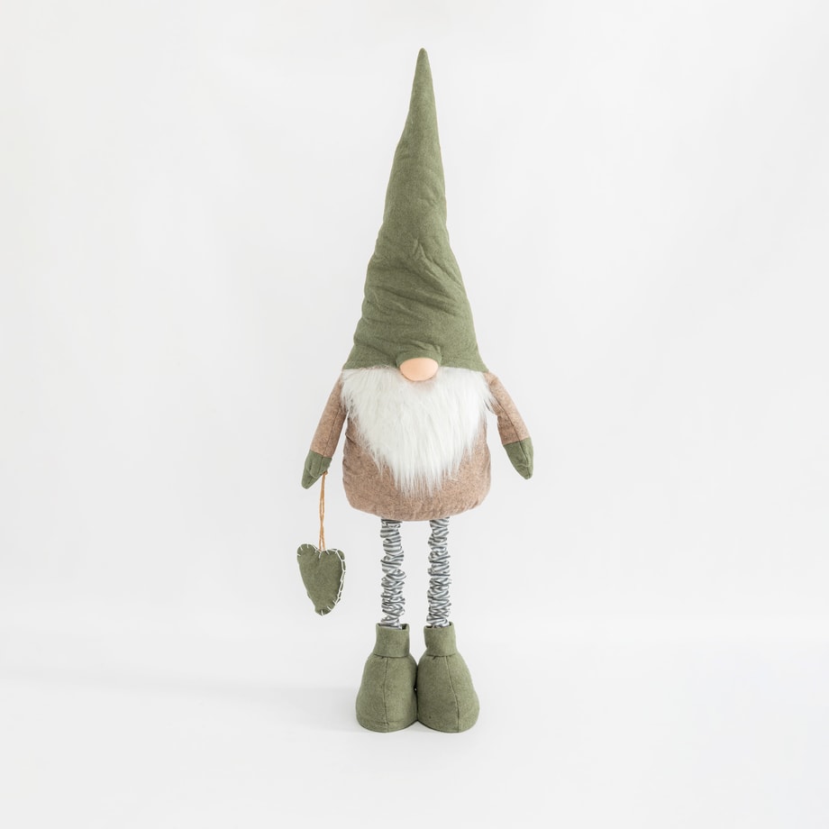 Figurka dekoracyjna SKRZAT, zielono-beżowy, 80-130 cm