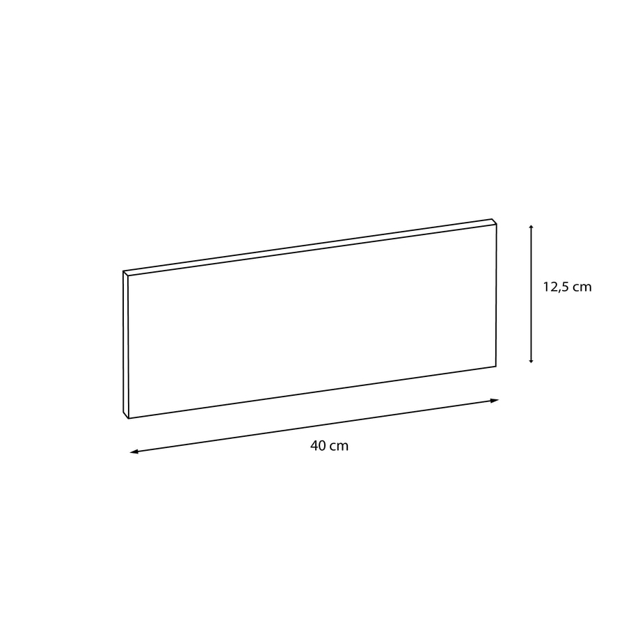 Front szuflady granatowy 40x12,5 cm MADERA