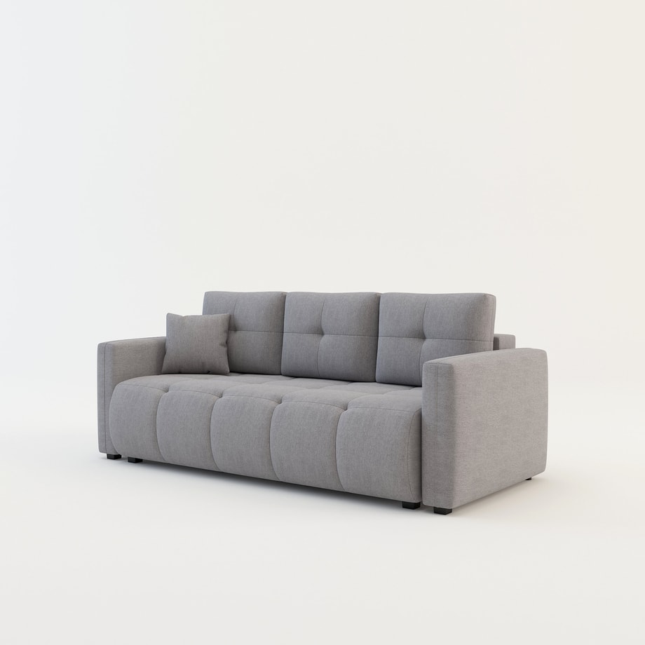 Sofa rozkładana jasnoszara ARDEA
