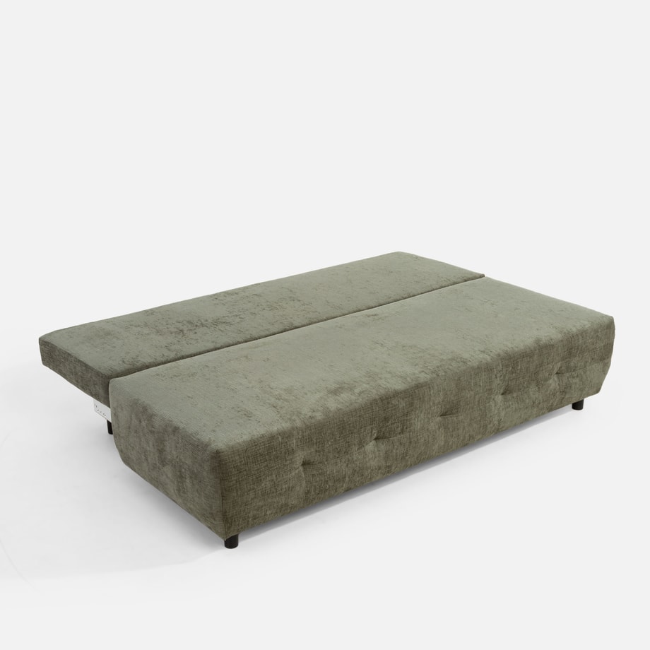 Sofa rozkładana oliwkowa VASTO