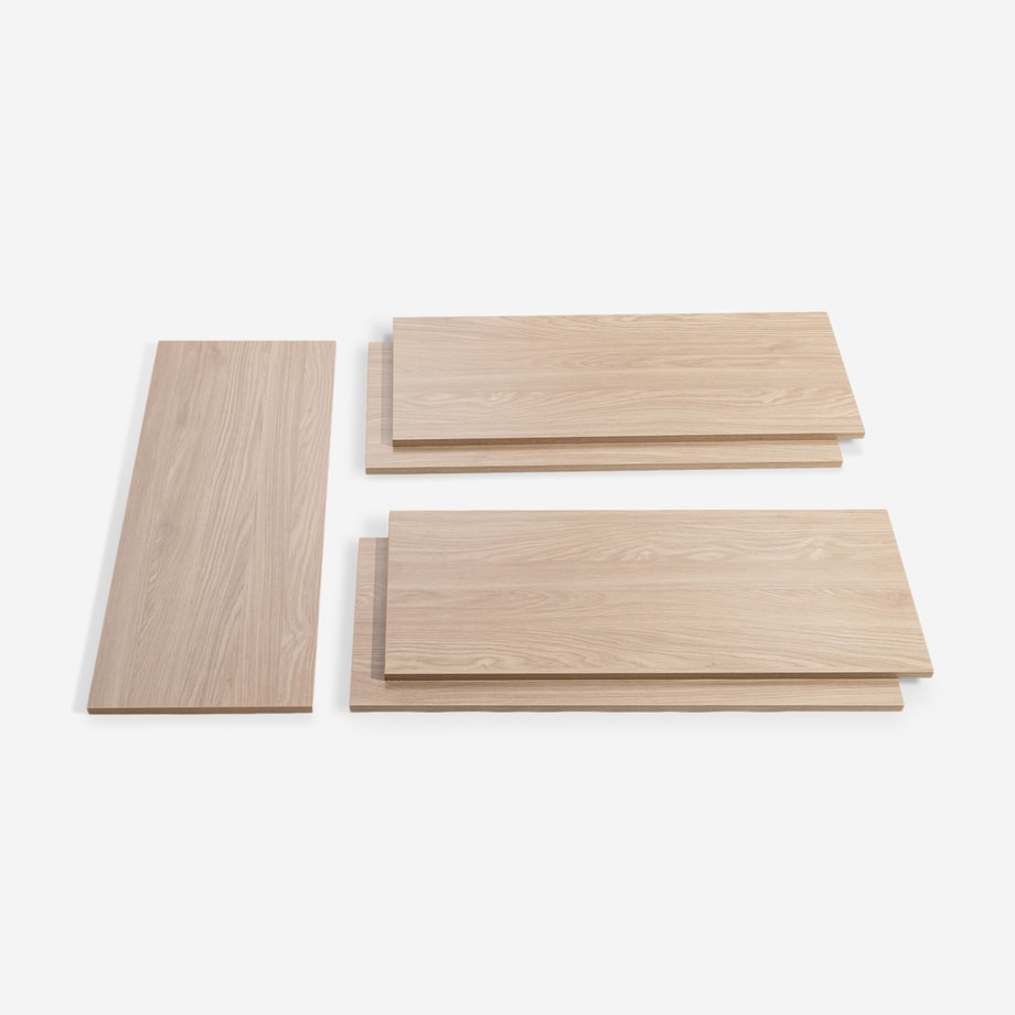 Komplet półek 80 cm 5 szt. MAGNUS