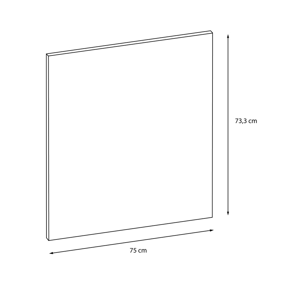 Front drzwi granatowy 75x73,3 cm MADERA