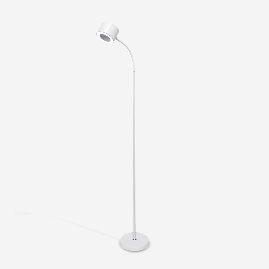 MERY lampa podłogowa LED nowoczesna biała