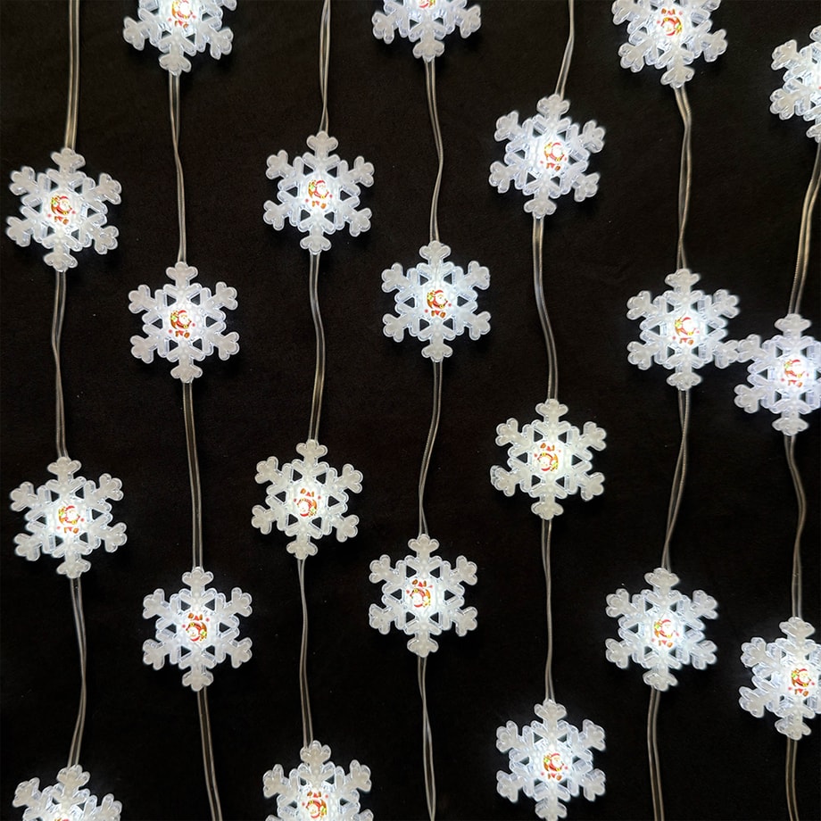 Girlanda LED 50 diod MAGIC LAMPS ŚNIEŻYNKA 5 m
