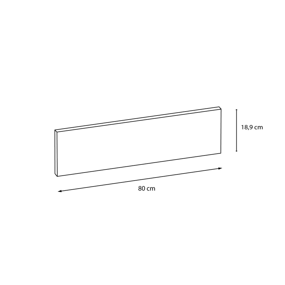 Front szuflady granatowy 80x18,9 cm MADERA