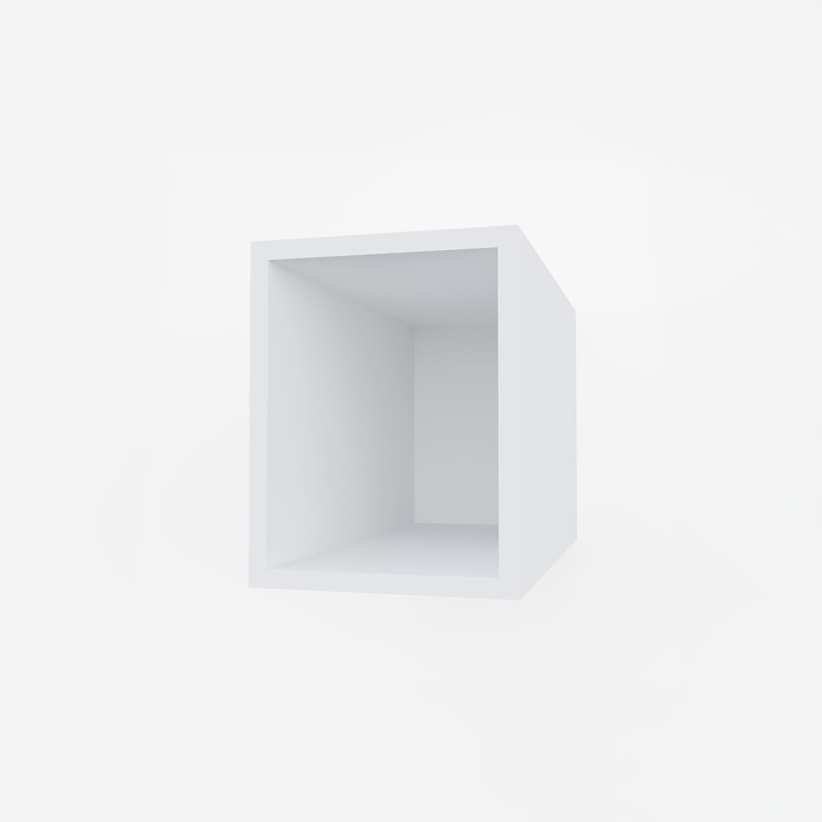 ADBOX II korpus nadstawny szafy 25x32x53,5 cm biały