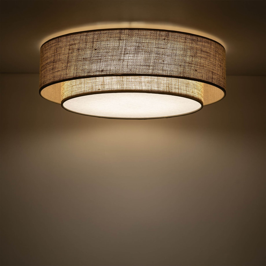 Lampa sufitowa CALISTO JUTA 50 cm