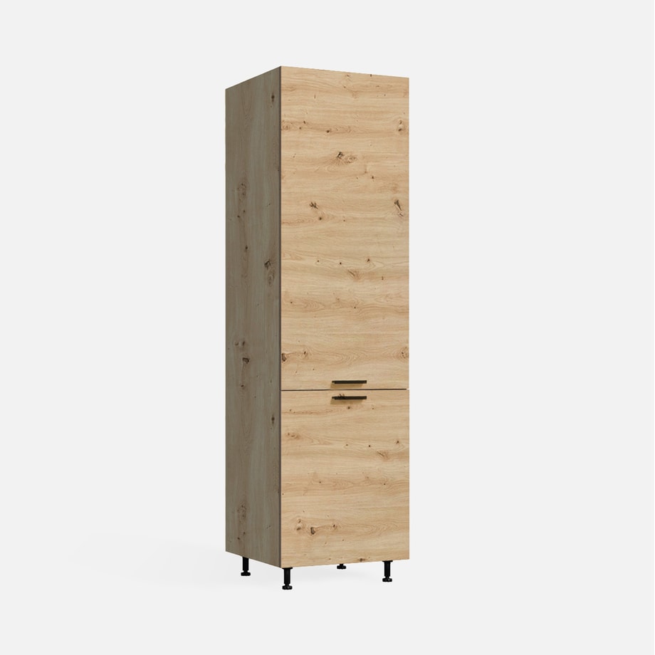 Słupek pod lodówkę MILENA M/D60SL dąb artisan