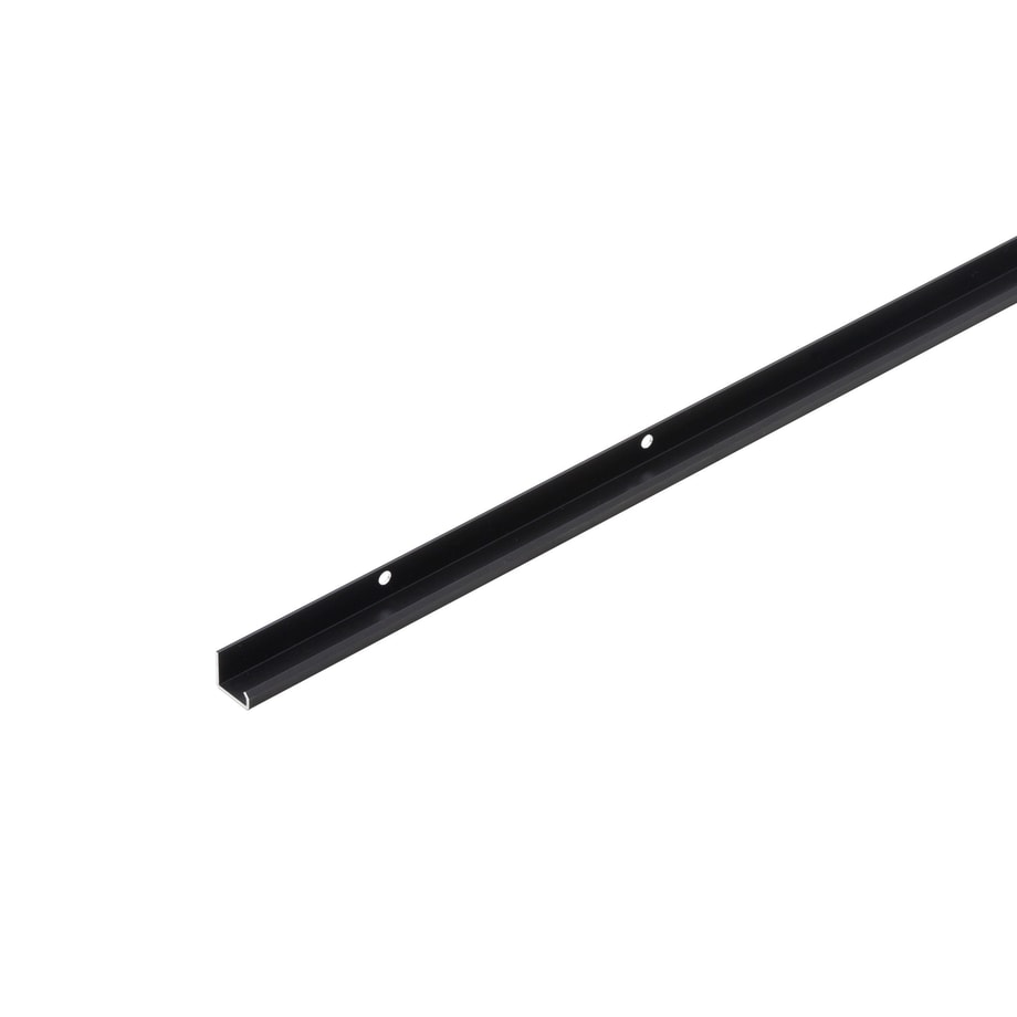 Profil boczny typ S szer. 0,6 cm do szaf ADBOX czarny LADO 233,6 cm