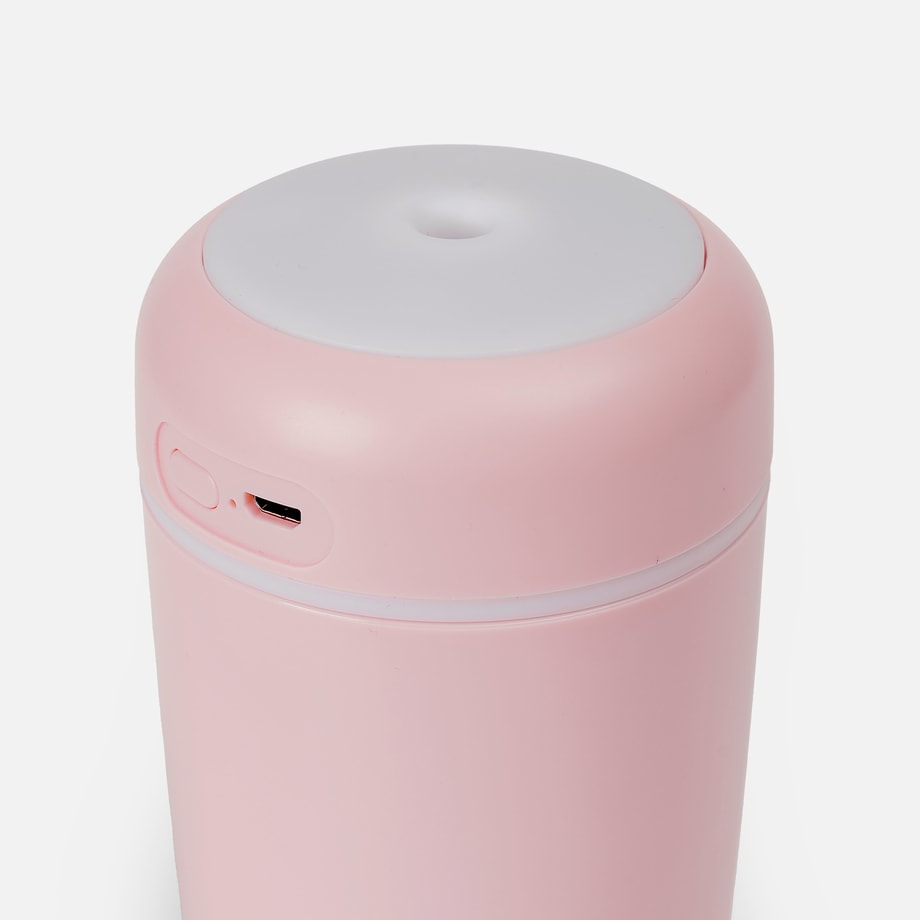 Nawilżacz powietrza LED RGB 300 ml 2W różowy PADYM107P